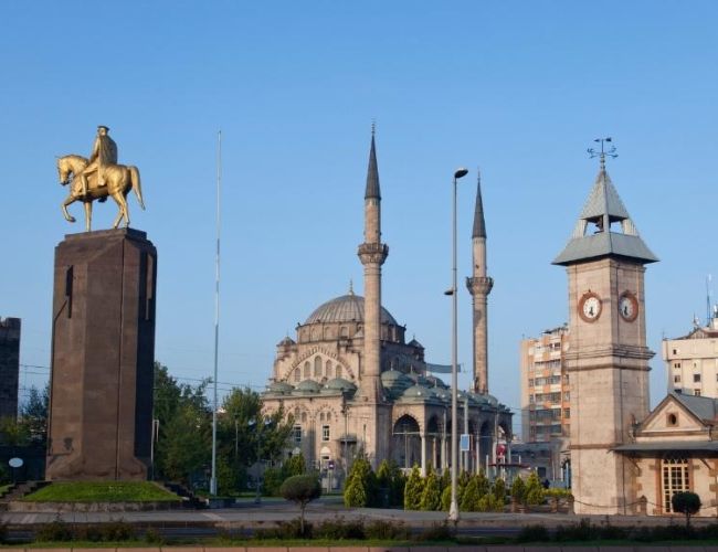 Historical places to visit in Kayseri, Turkey